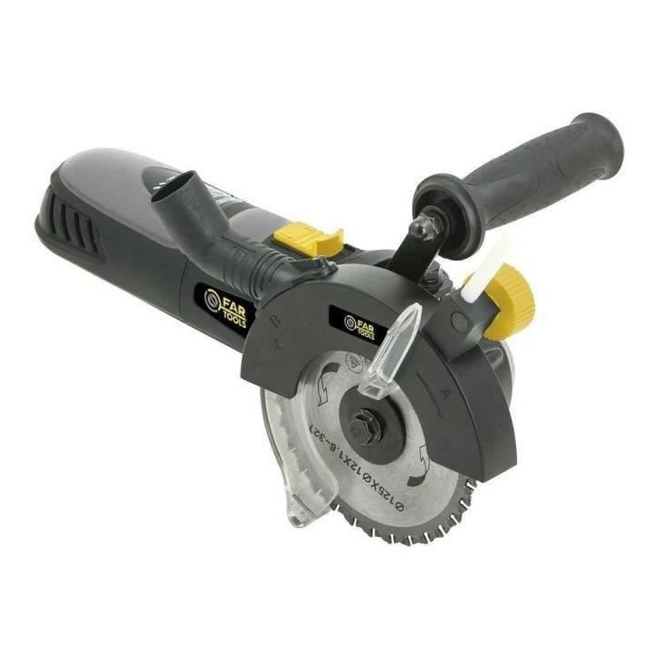 FARTOOLS SDBL-125 Scie circulaire double lame multimatériaux 1050W Ø