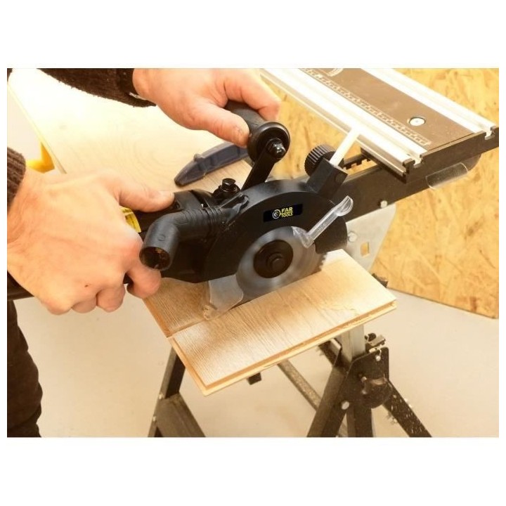 FARTOOLS SDBL-125 Scie circulaire double lame multimatériaux 1050W Ø