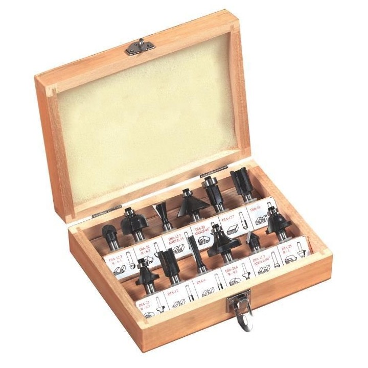 FAR TOOLS Jeu de 12 fraises