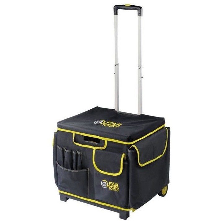 FARTOOLS PRO - FSC 40 Mallette de transport sur roulettes et pliable -