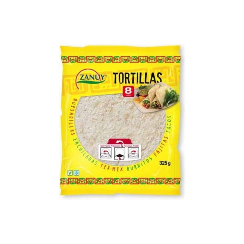 Tortillas de blé Zanuy (320 g)