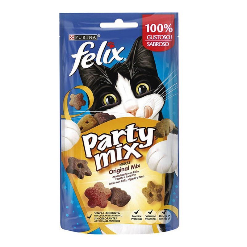 Aliments pour chat Purina Party Mix Original Poulet (60 g)