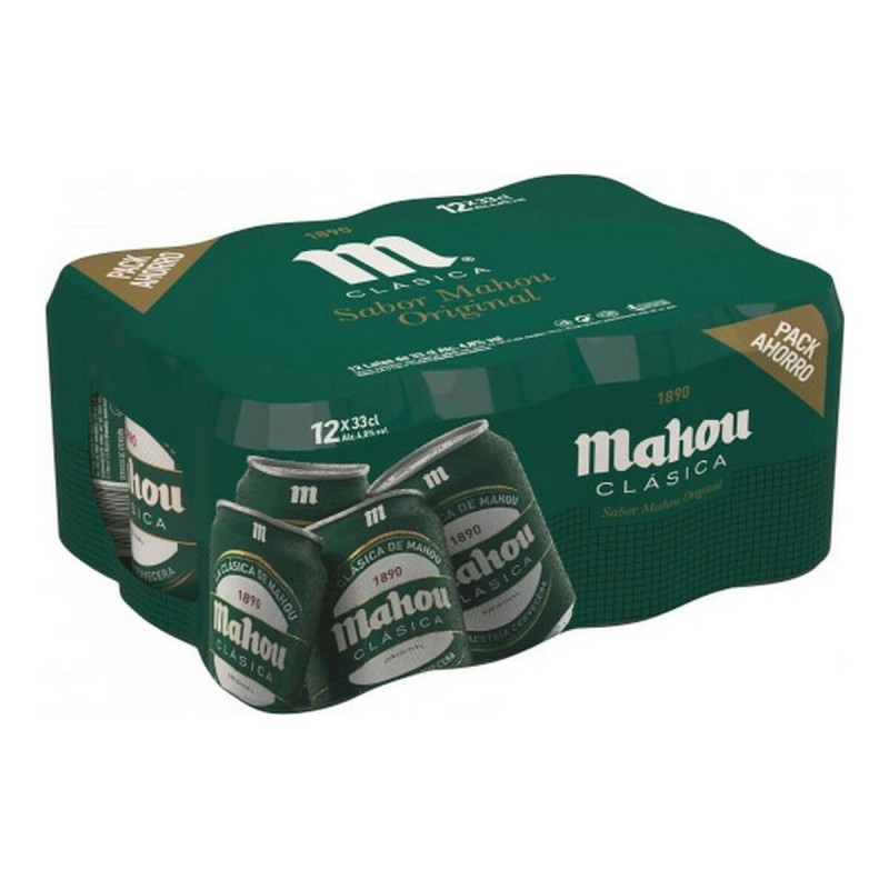 Bière Mahou Clásica 12 x 330 ml