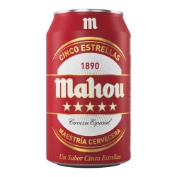 Bière Mahou 5 Estrellas (33...