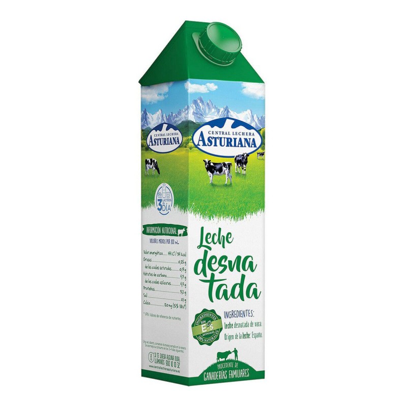 Lait écrémé Central Lechera Asturiana (1 L)