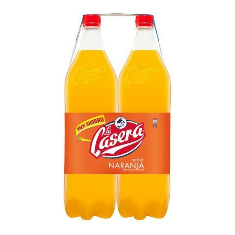 Boisson rafraîchissante La Casera Orange (2 x 1,5 L)