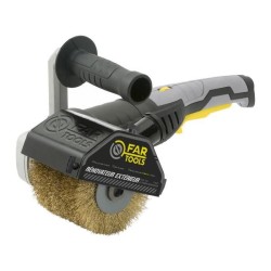 FARTOOLS PACK REX120C RENOVATEUR EXTERIEUR + BROSSE A LAMELLES ABRASIVES + BROSSE FIBRE SYNTHETIQUE ET LAMELLES ABRASIVES