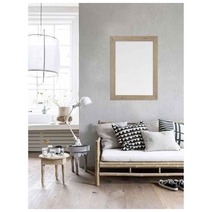 ARTESANIA TEXA Miroir 56x76 cm Beige