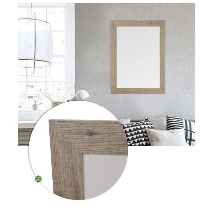 ARTESANIA TEXA Miroir 56x76 cm Beige