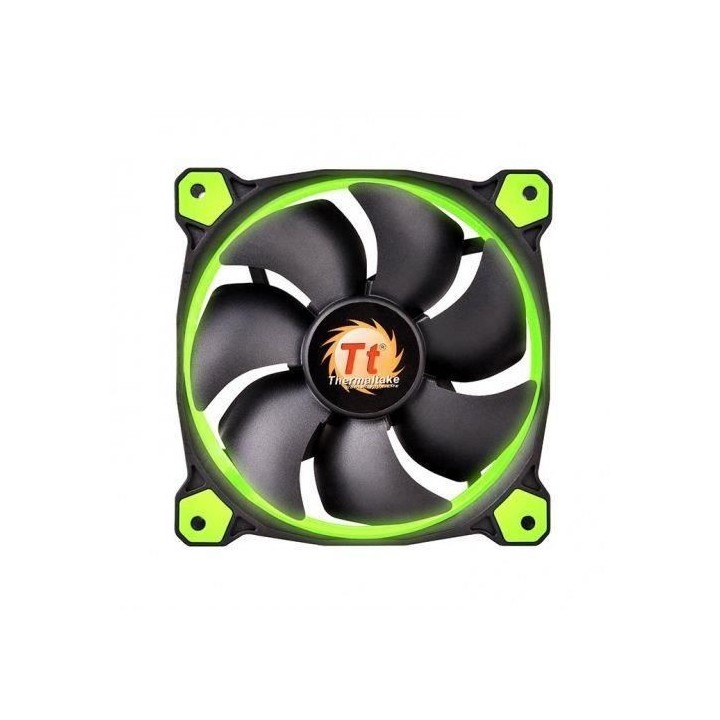 Ventilateur pour boitier - THERMALTAKE - Riing 14cm Green Edition (80P