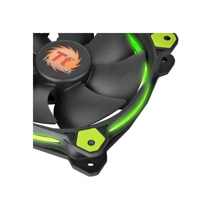 Ventilateur pour boitier - THERMALTAKE - Riing 14cm Green Edition (80P