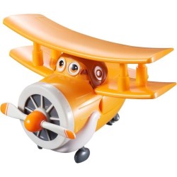 SUPER WINGS – TRANSFORMING GRAND ALBERT – Avion Jouet Transformable et Figurine Robot 12 cm – Jouet Enfant 3 ans+