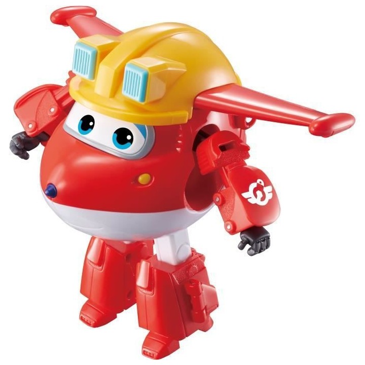 SUPER WINGS – TRANSFORMING JETT CONSTRUCTION – Avion Jouet Transfo
