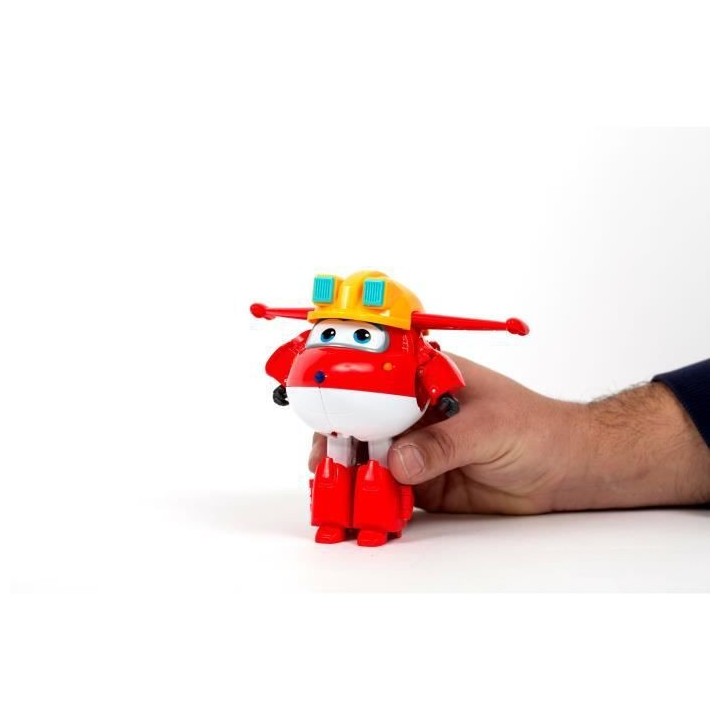 SUPER WINGS – TRANSFORMING JETT CONSTRUCTION – Avion Jouet Transfo