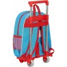 Cartable 3D avec roulettes 705 Mickey Mouse Clubhouse Bleu clair