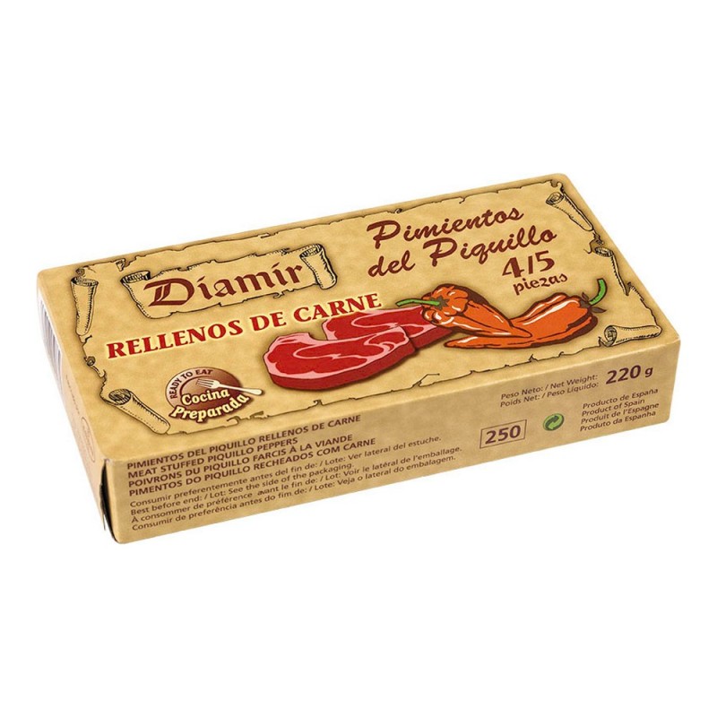 Poivrons Piquillo Diamir Remplissage Viande (220 g)