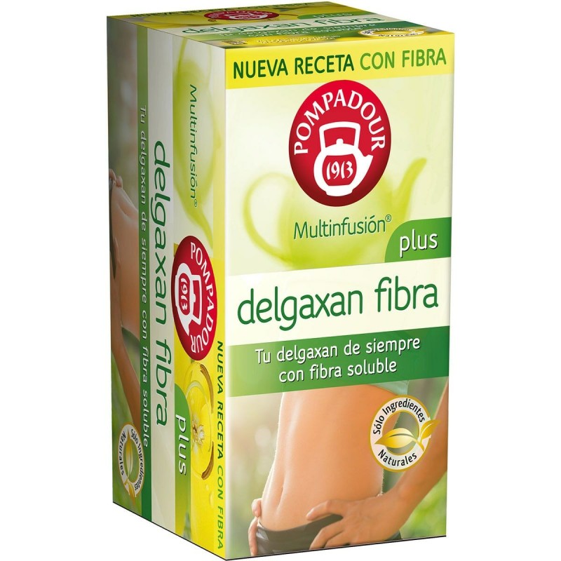 Infusion Pompadour Delgaxan Fibre (20 uds)