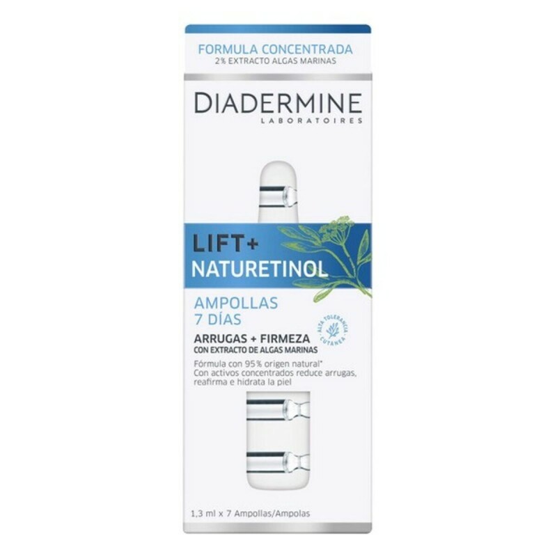 Soin anti-rides Lift+ Naturetinol Diadermine (7 x 1,3 ml)