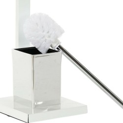 Brosse de salle de wc DKD Home Decor Métal (18 x 18 x 78 cm)