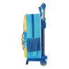 Cartable 3D avec roulettes SuperThings Bleu clair