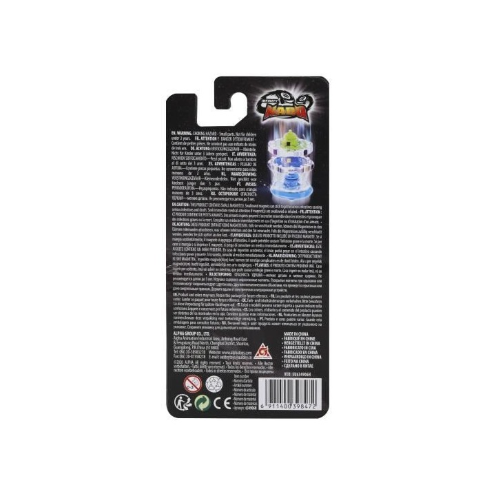 INFINITY NADO – TOUPIE NADO ET 2 ANNEAUX EMPILABLES – Pack 3 en 1