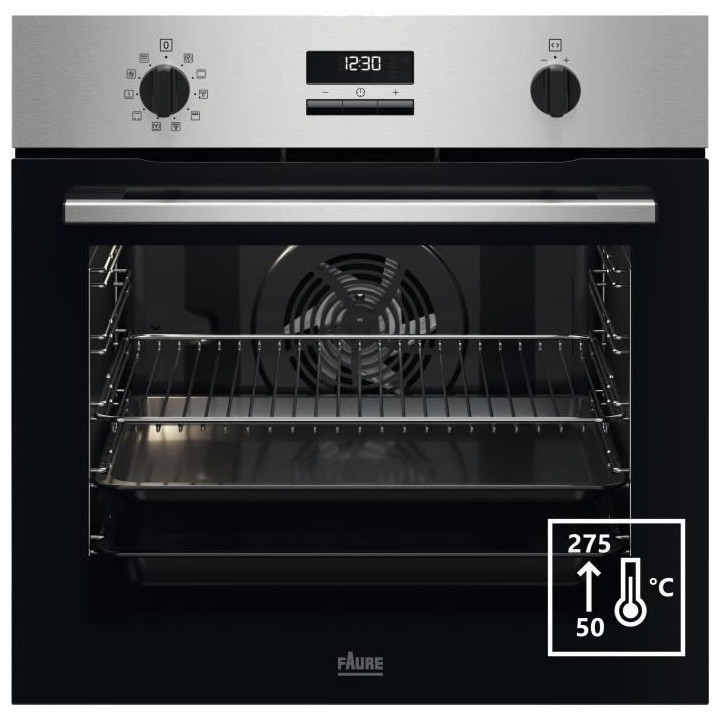 Four électrique encastrable - FAURE FOPEX5X1 - Acier inoxydable - Por
