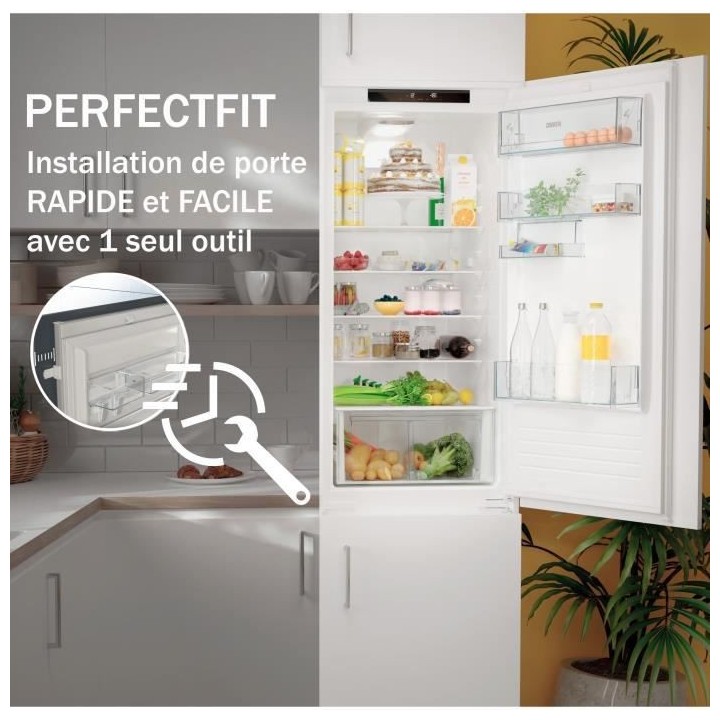 Faure FRAN88FS- Réfrigérateur Table Top Encastrable - 142L - Froid S