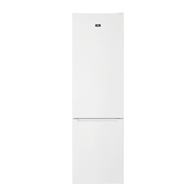 FAURE FCBE36FW0 - Réfrigérateur congélateur bas - 360L (266+94)- Froid ventilé - No Frost - H201 x L60cm - Blanc