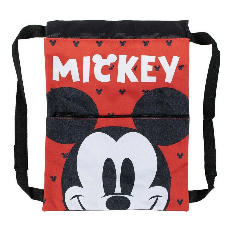 Sac à dos enfant Mickey Mouse Rouge (27 x 33 x 1 cm)