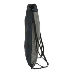 Sac à dos serré par des ficelles Hogwarts Harry Potter M196 Noir Gris