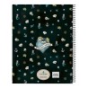 Carnet Gorjuss Black pearl Noir Turquoise A4 120 Volets