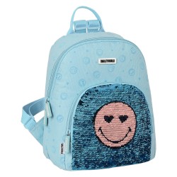 Sac à dos Casual Smiley Little Dreamer Bleu clair