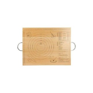 FAVECO - 520840 - Planche a découper bambou46x36cm décor mesures