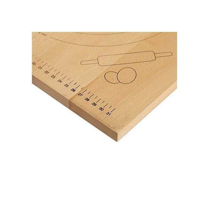 FAVECO - 520840 - Planche a découper bambou46x36cm décor mesures