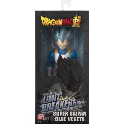 Dragon Ball Super - Figurine Géante Limit Breaker 30 cm - Super Saiyan Vegeta Blue - Bandai