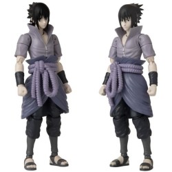 BANDAI Anime Heroes - Naruto Shippuden - Figurine Anime heroes 17 cm - Sasuke Uchiwa