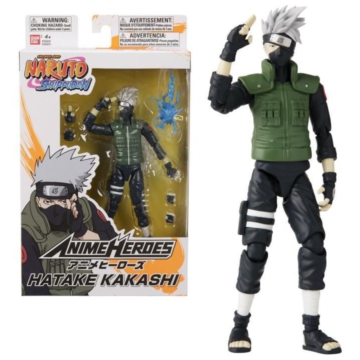 BANDAI Anime Heroes - Naruto Shippuden - Figurine Anime heroes 17 cm -