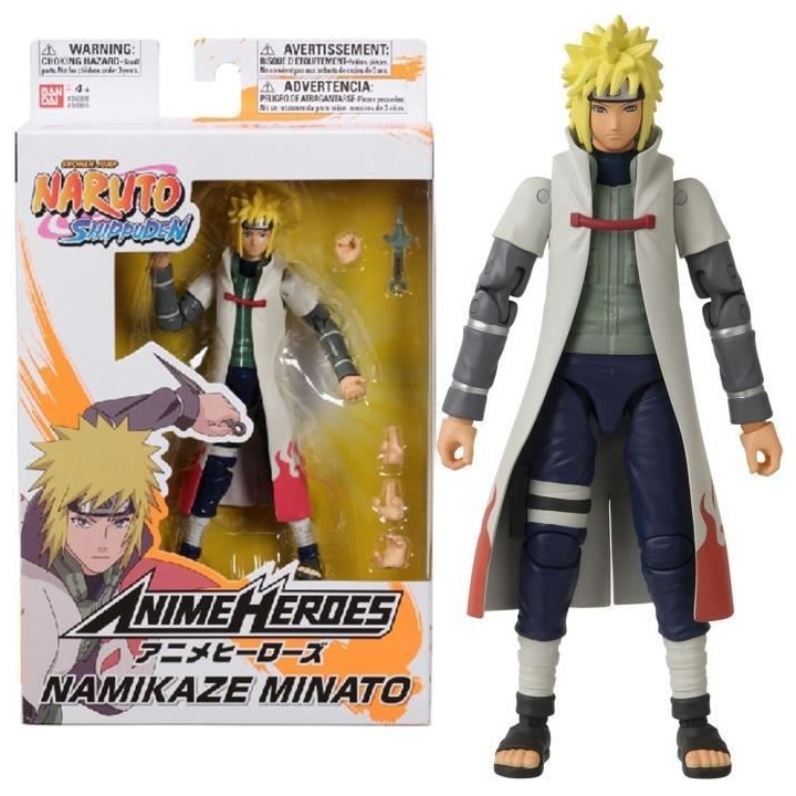 BANDAI Anime Heroes - Naruto Shippuden - Figurine Anime heroes 17 cm -