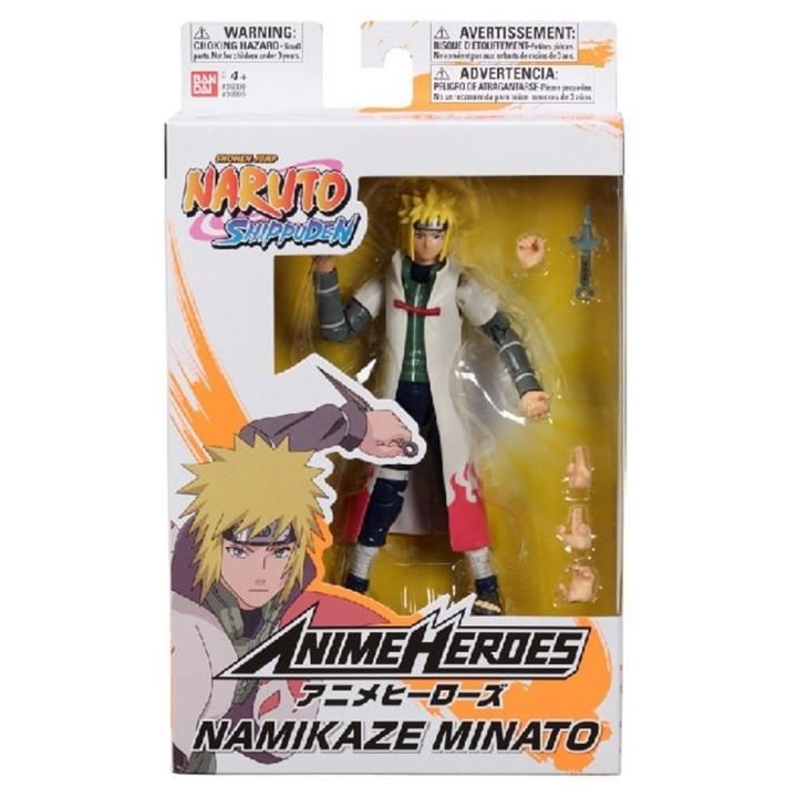 BANDAI Anime Heroes - Naruto Shippuden - Figurine Anime heroes 17 cm -