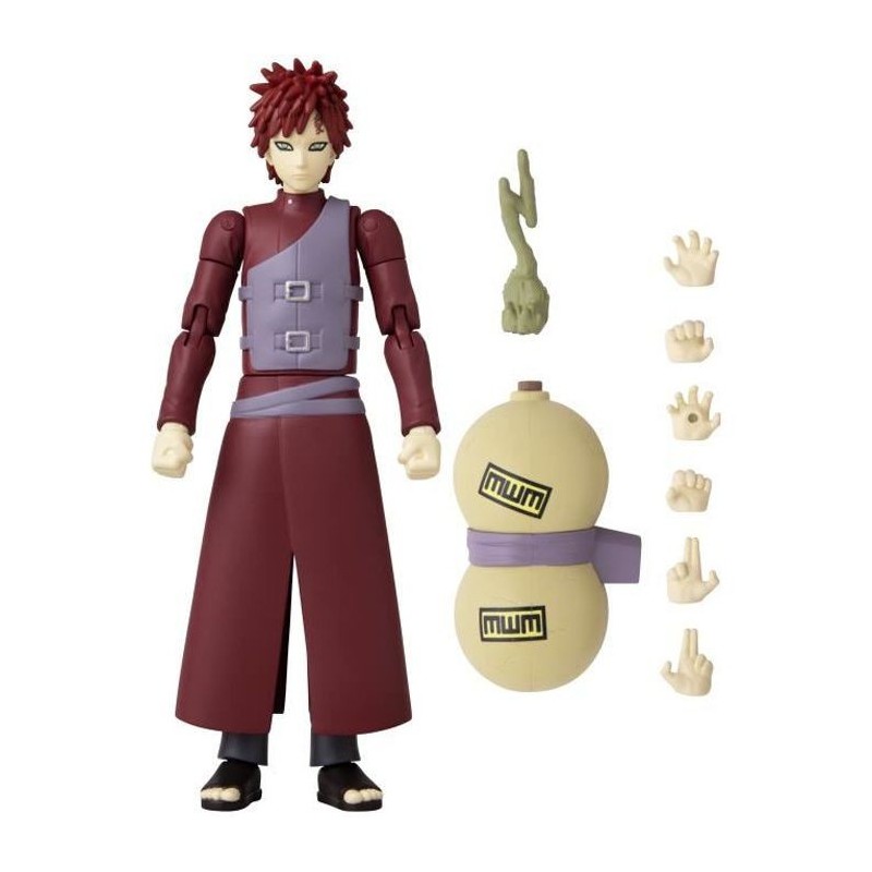 BANDAI Anime Heroes - Naruto Shippuden - Figurine Anime heroes 17 cm - Gaara