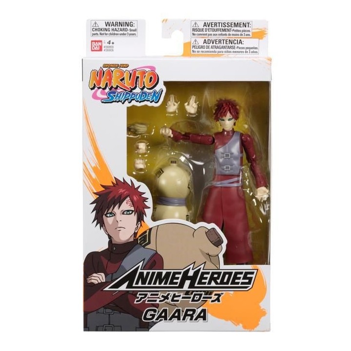 BANDAI Anime Heroes - Naruto Shippuden - Figurine Anime heroes 17 cm -