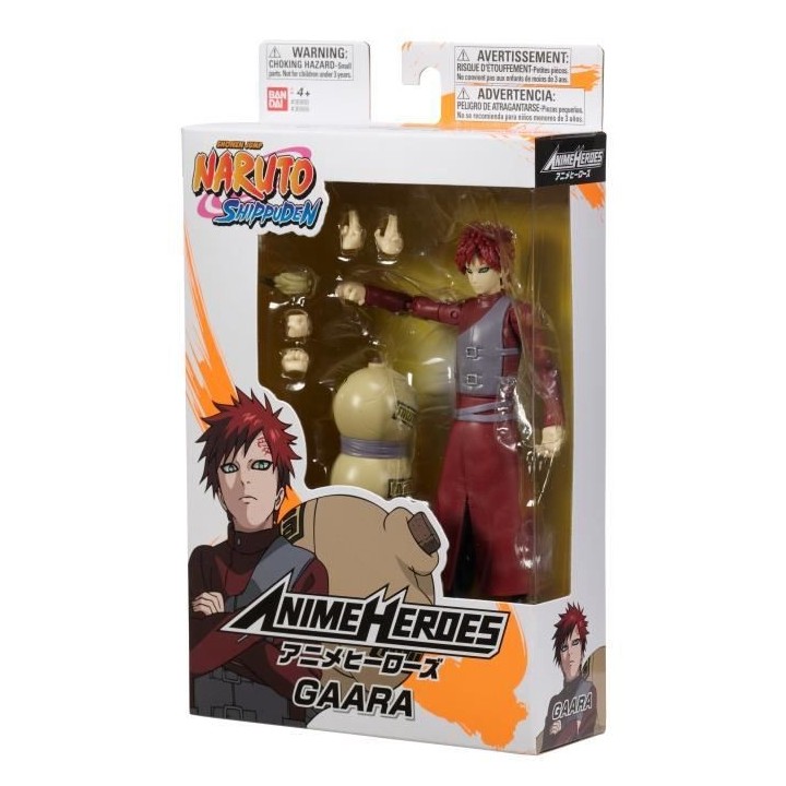 BANDAI Anime Heroes - Naruto Shippuden - Figurine Anime heroes 17 cm -