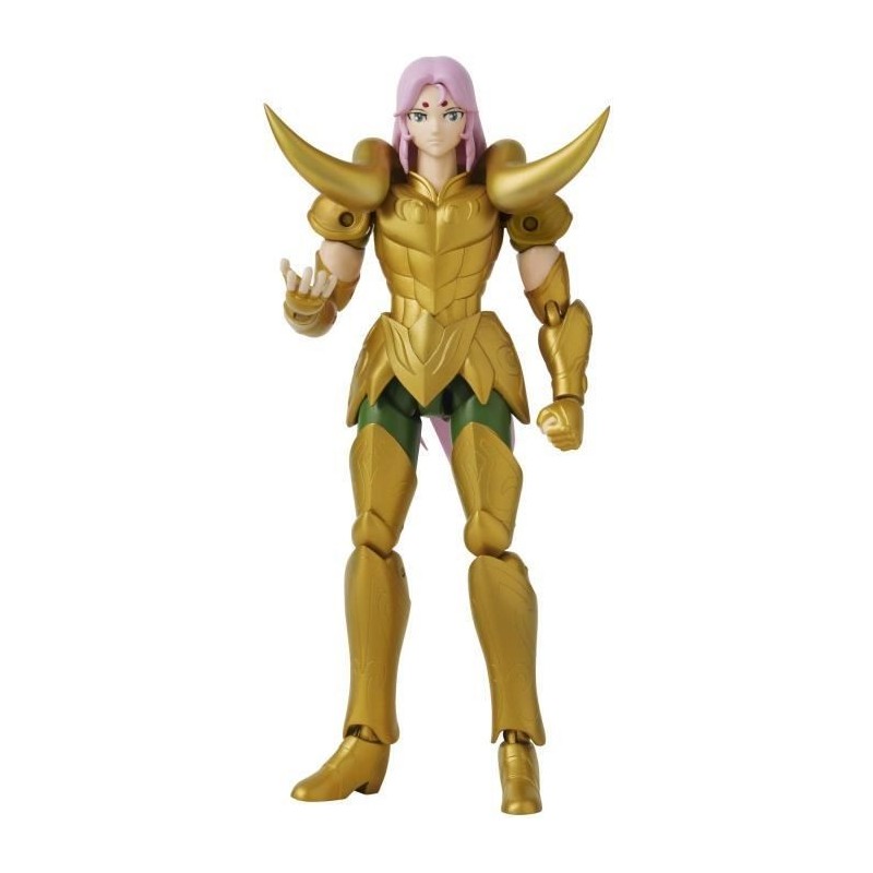 BANDAI Anime Heroes -Saint Seiya, les Chevaliers du Zodiaque - Figurine 17 cm - Mu Aries