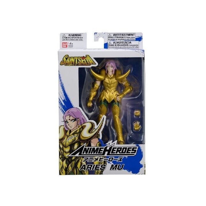 BANDAI Anime Heroes -Saint Seiya, les Chevaliers du Zodiaque - Figurin