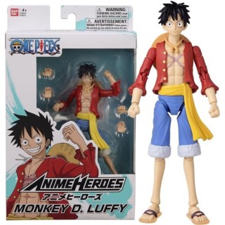 BANDAI Anime Heroes - One Piece - Figurine Anime heroes 17 cm - Monkey