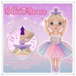 Ballerina Dreamer - grande poupée danseuse 45 cm - poupée ballerine musicale qui danse vraiment - pack éco-responsable