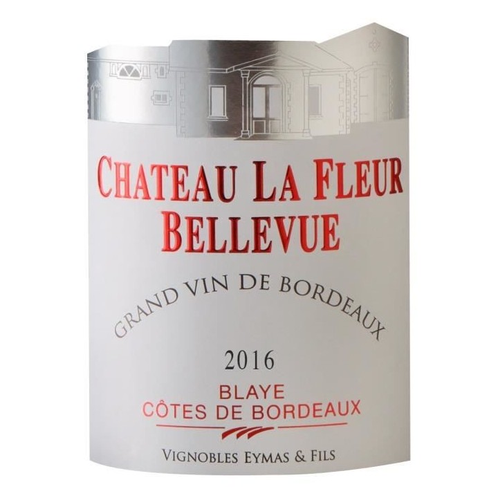 Château La Fleur Bellevue 2016 Côtes de Blaye - Vin rouge de Bordeau
