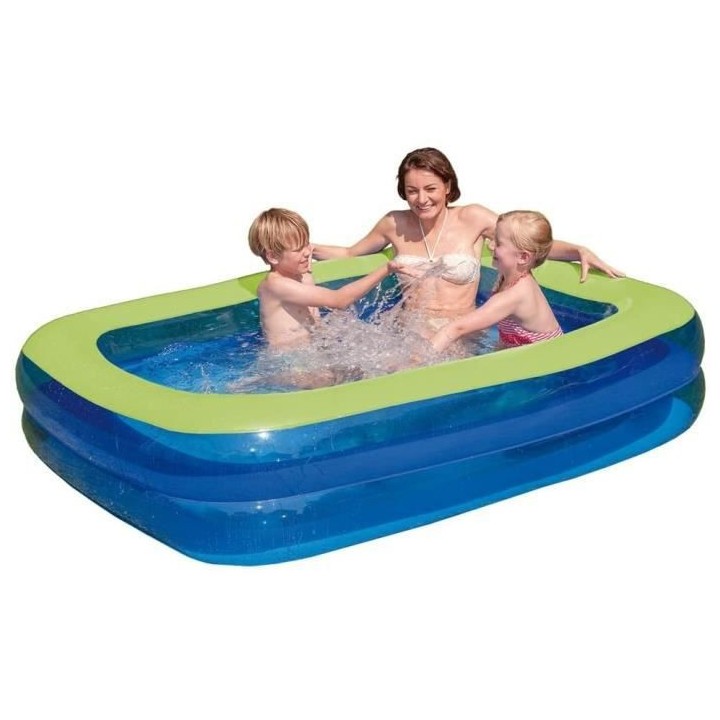 Piscine familiale gonflable 200 x 150 x 50 cm