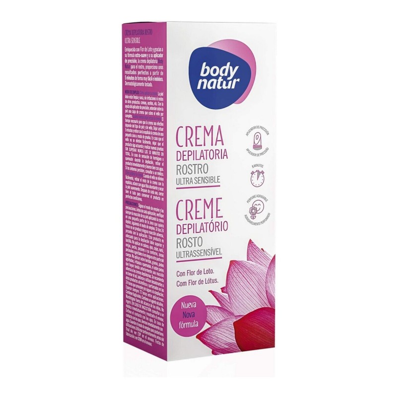 Crème Épilatoire Corporelle Bodynatur Corps Visage