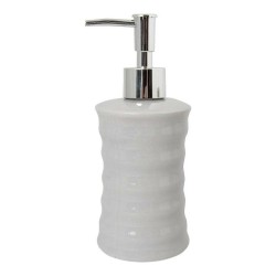 Ensemble de Bain 89457 Ondes Céramique Gris Métal (3 pcs)